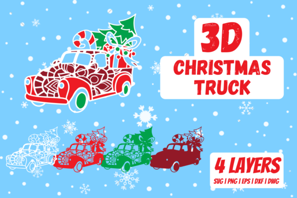 3D Christmas Truck: A Strategic Tool for Creative and Commercial Use