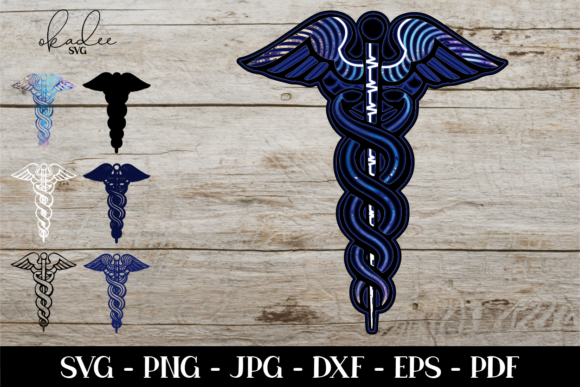 3D Layered Caduceus Mandala: A Creative and Practical Paper Craft for Modern Creators