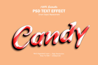 Candy 3D Text Effect