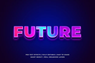 Future Color 3d Text Effect Mockup: Elevating Your Visual Storytelling