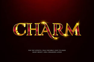 Red Gold Luxury 3d Text Effect Mockup: Elevate Your Brand Identity Instantly