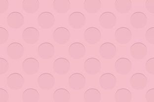 Seamless 3D Light Pink Circle Pattern for Modern Design