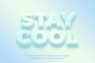 Stay Cool 3d Text Effect Mockup: Elevating Visual Communication in a Digital-First World