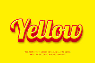 Transforming Visual Communication: The Strategic Value of the Yellow 3D Text Effect Mockup