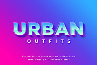 Urban - Bold Detailed 3d Text Effect