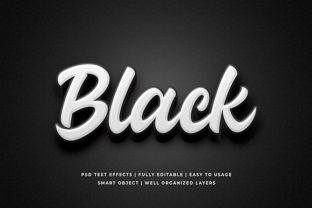 White Black 3d Text Effect Mockup: A Practical Evaluation for Modern Designers